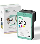 Nelko 520 Genuine Color Ink Cartridges, High-Yield Ink Cartridge Compatible with PP01 Photo Print...