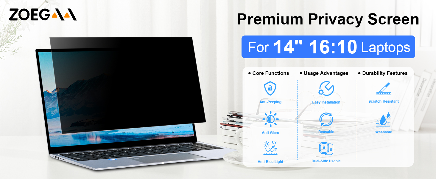 laptop privacy screen 14 inch ; 14 inch laptop privacy screen ;