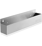 GRIDMANN 22-inch Single Speed Rail - Stainless Steel Liquor Bottle Holder Rack for Bars