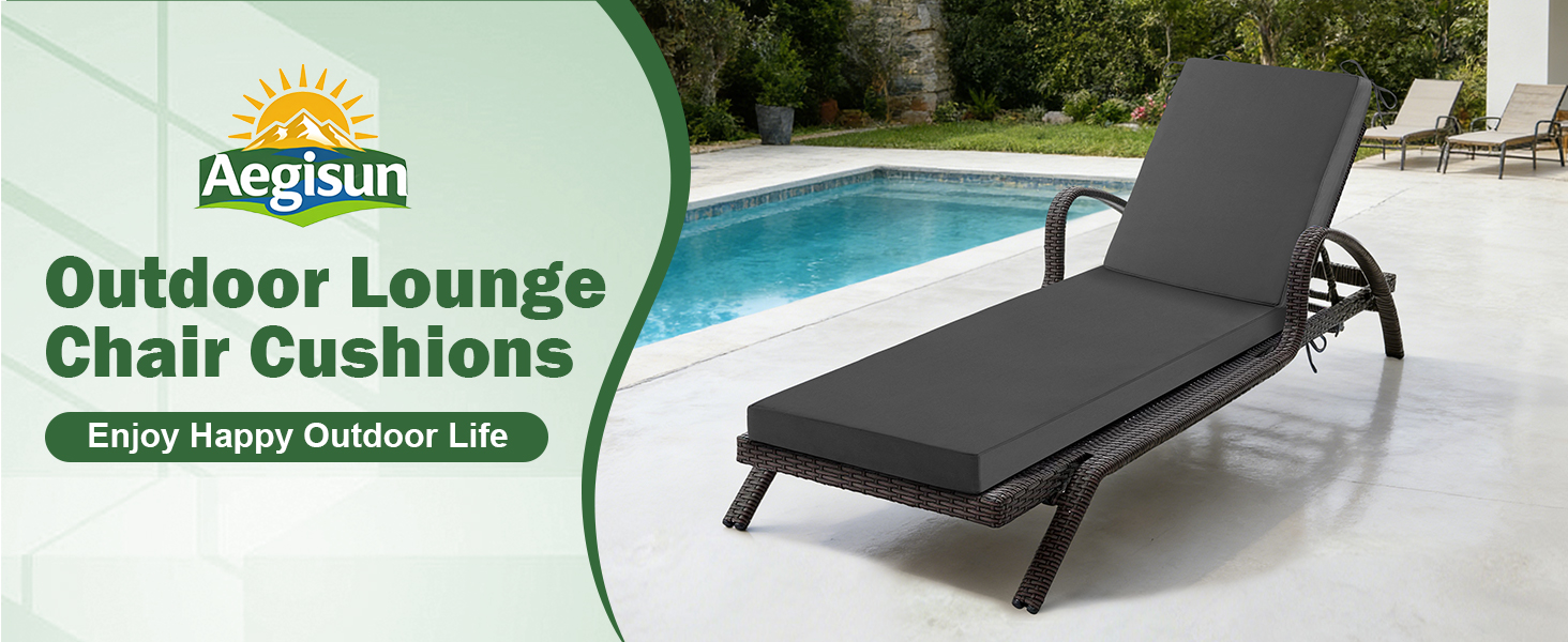 chaise lounge cushions outdoor