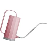 Hemoton 1200ml Long Spout Watering Can for Indoor Plants & Succulents – Modern Plastic Watering P...