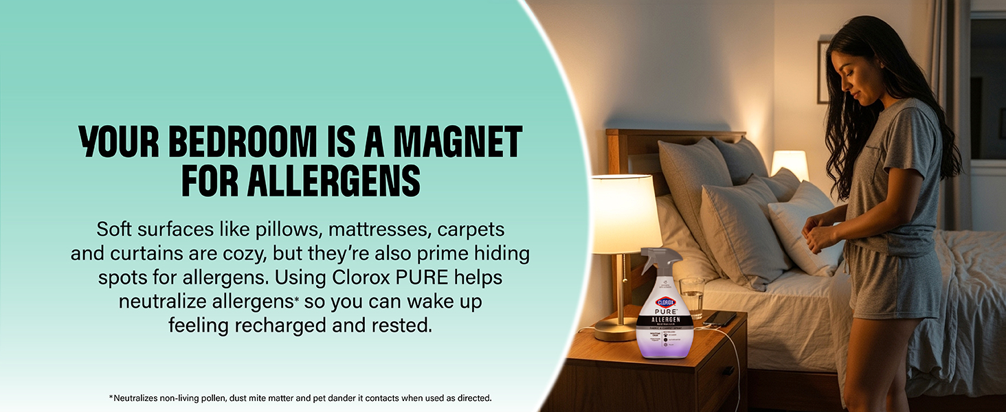 Your bedroom is a magnet for allergens