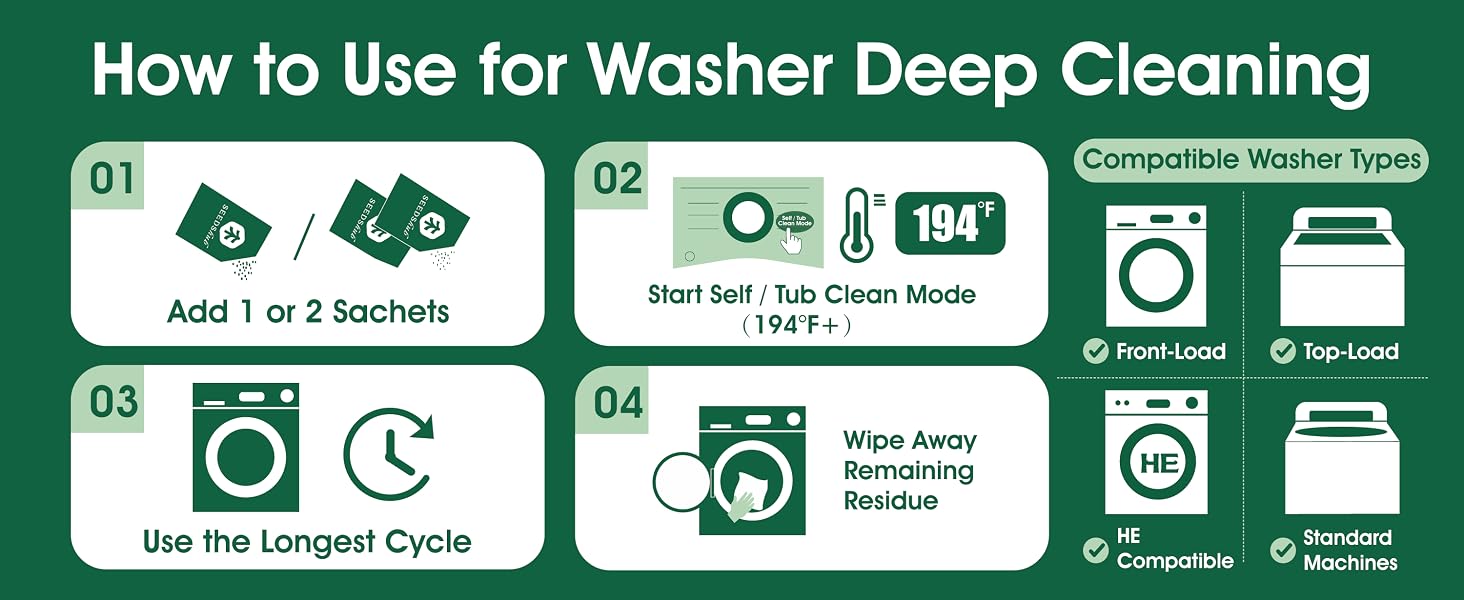 Washing Machine Deep Cleaning Guide