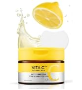 MISSHA Vita C Tone Up Ampoule Toner Pads (80 pads) Exfoliating Pads, Spot Treatment Pads with Vit...