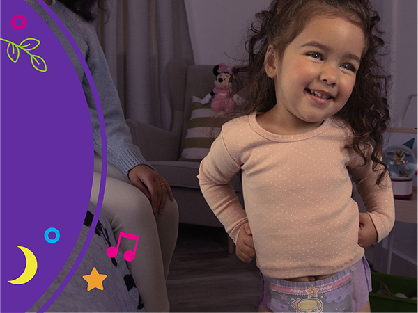 Signs that your child is ready for potty training include wanting to do more on their own.