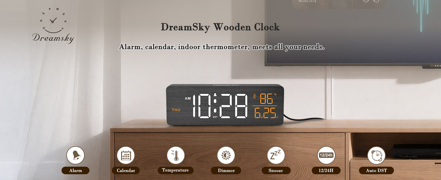 Wooden Clock