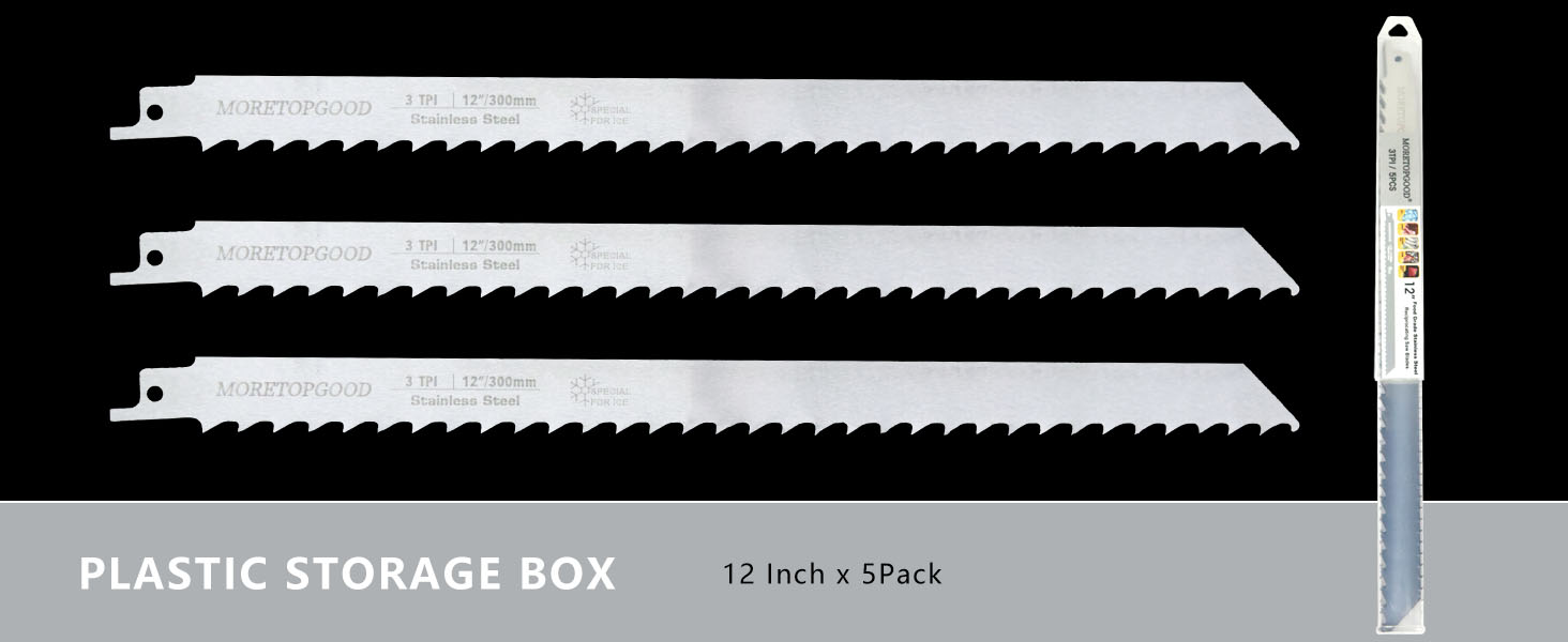 12 Inch Stainless Steel Reciprocating Saw Blades