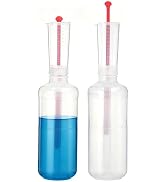 GAVKVAY 2 Packs Catalyst Dispenser Bottle 500ml with 50ml Measuring Cups, 16oz Adjustable Volume ...