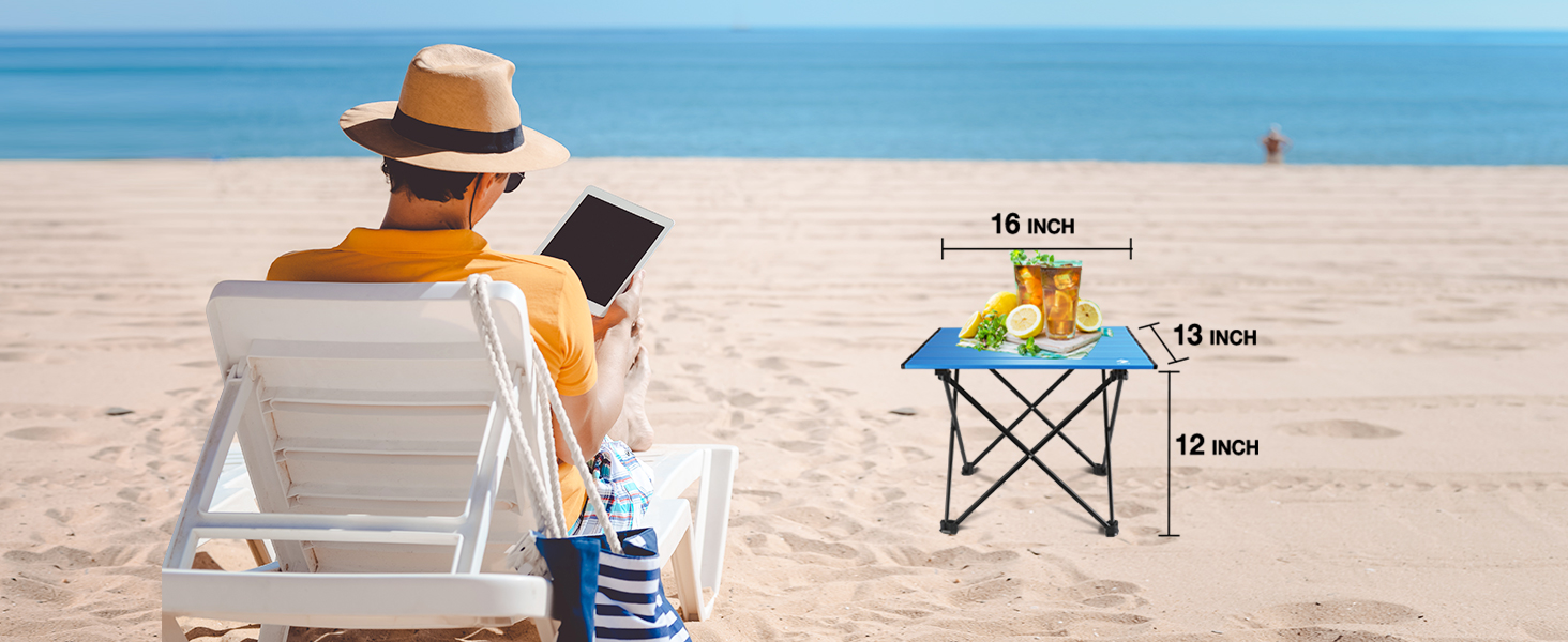beach table