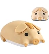Wireless Mouse Cute Pig Design Bluetooth Dual Mode Portable Compact Lightweight Silent Optical Ka...