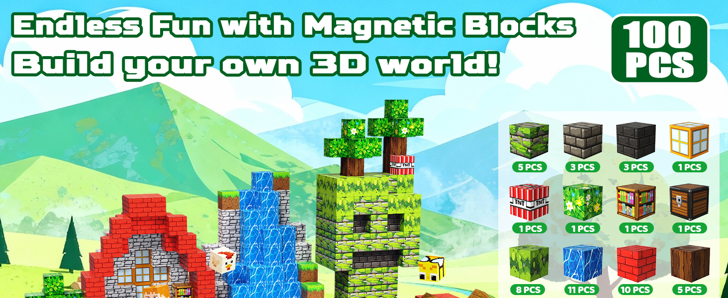 magnetic building cubes