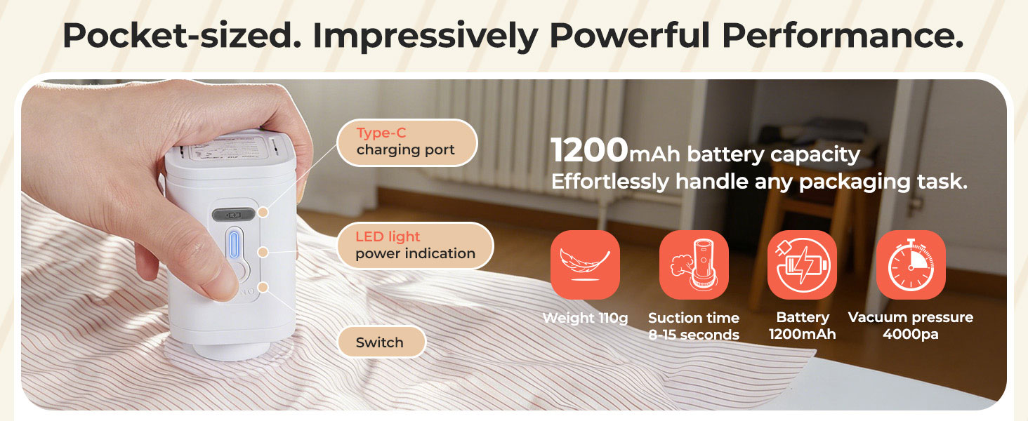 travel vacuum bags with pump