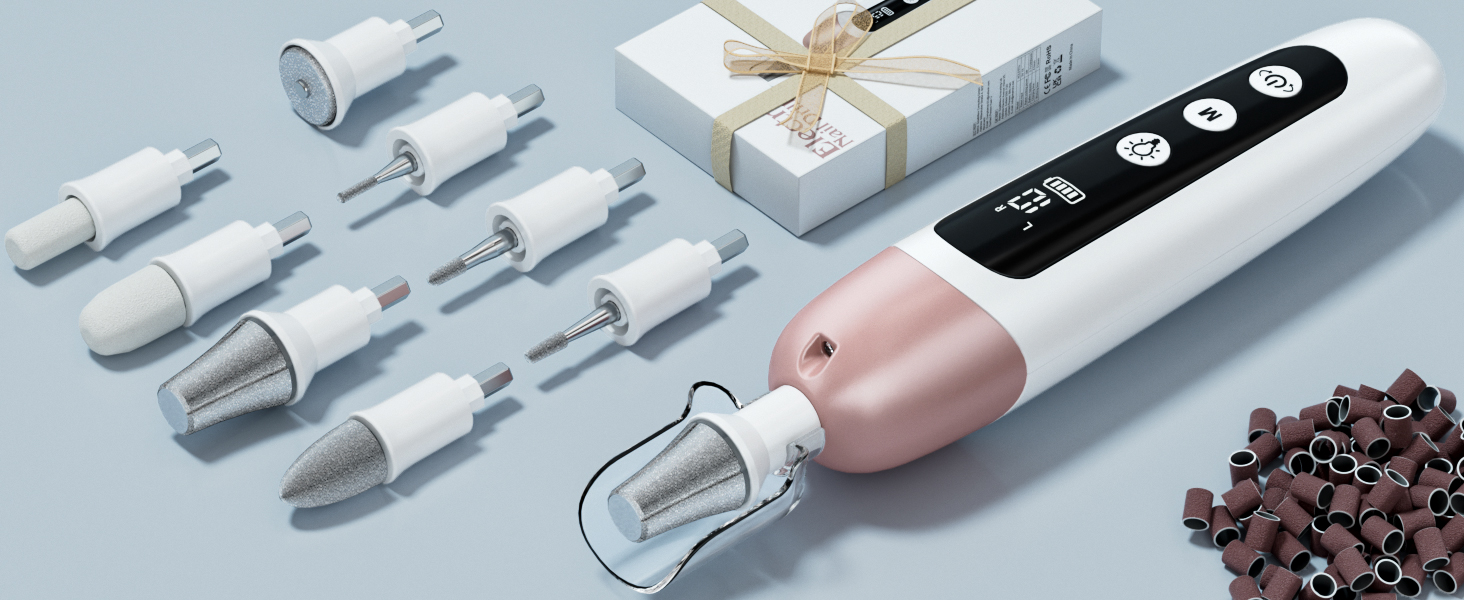 Cordless Electric Nail File Set