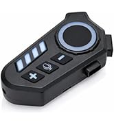 Yoidesu Motorcycle Bluetooth Headset IP68,Helmet Speakers Bluetooth 5.4 with 40mm Graphene Noise ...