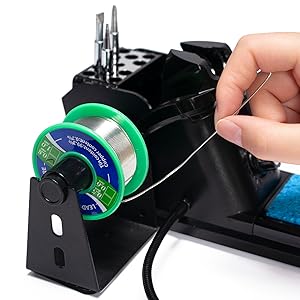 taking solder wire from YIHUA 926LED III solder wire dispenser