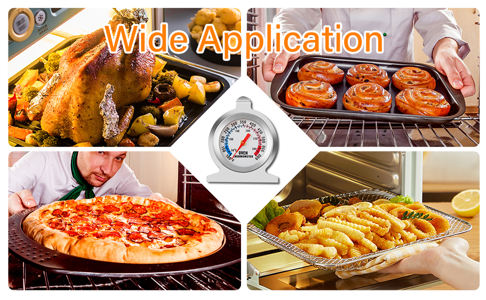 Wide application for steam ovens gas electric toaster ovens stove grill smoker air fryer