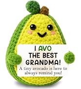 Gifts for Grandma Mothers Day Grandmother Positive Crochet Avocado Emotional Cheer Support Croche...