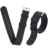 OLYCRAFT Nylon Watch Band Replacement Strap Band Nylon Adjustable Sport Wristband for Men Women G...