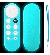 Glow Remote Cover Compatible with Chromecast with Google TV HD 2022/ 4K 2020 Voice Remote Control...