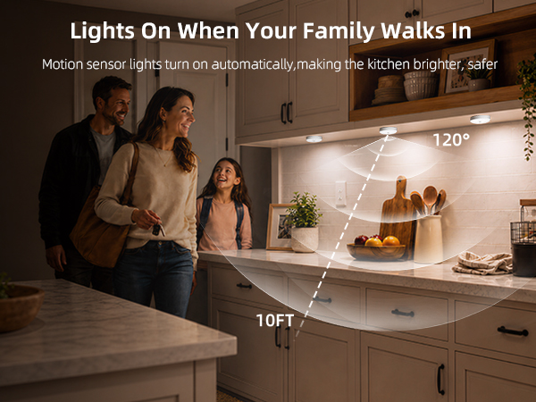 motion sensor puck light