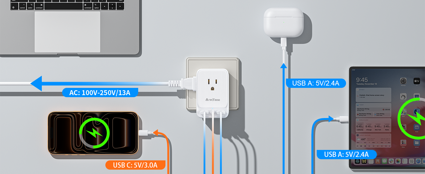 electric adapter for european travel