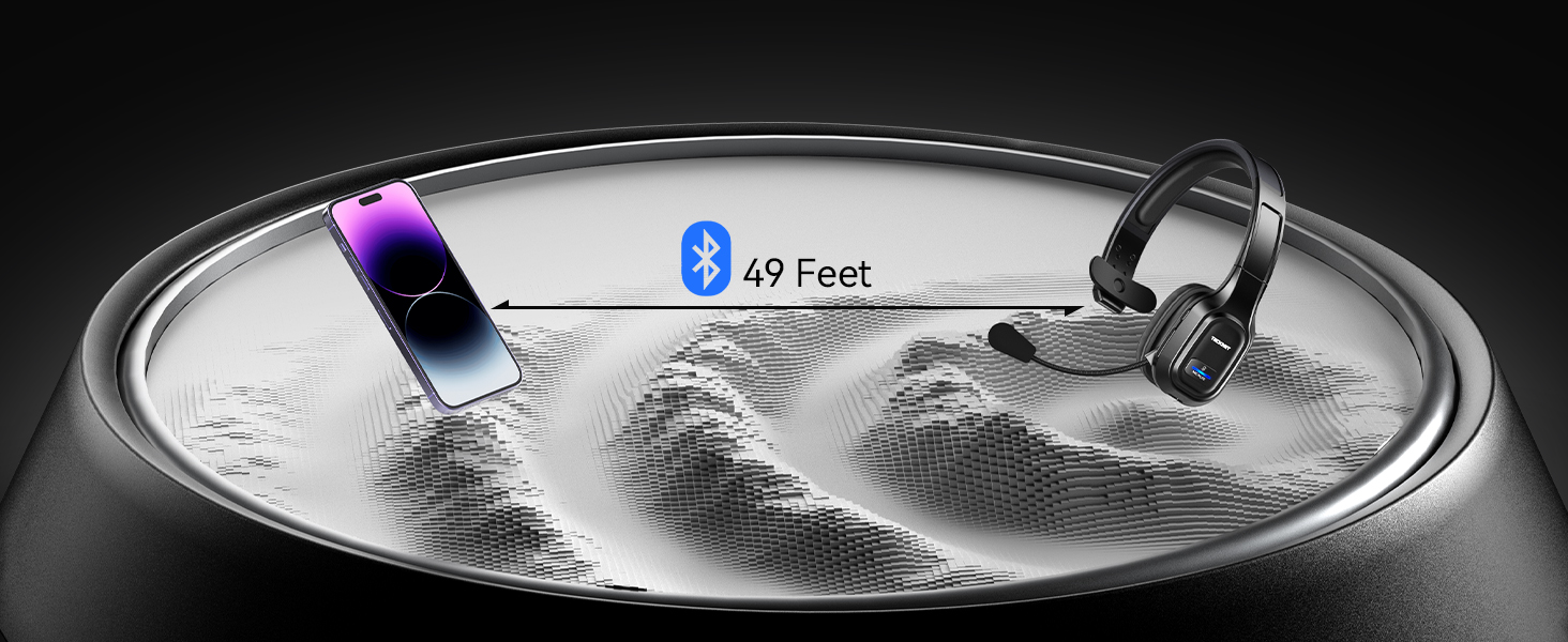 bluetooth headset with microphone