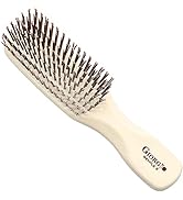 Giorgio GIO2IVY Ivory 6.25 inch Gentle Touch Detangler Hair Brush for Men Women and Kids. Soft Br...