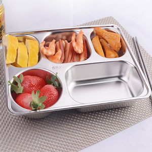 Portion Control Plate with Divider for Adults