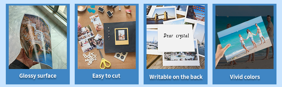 glossy photo paper