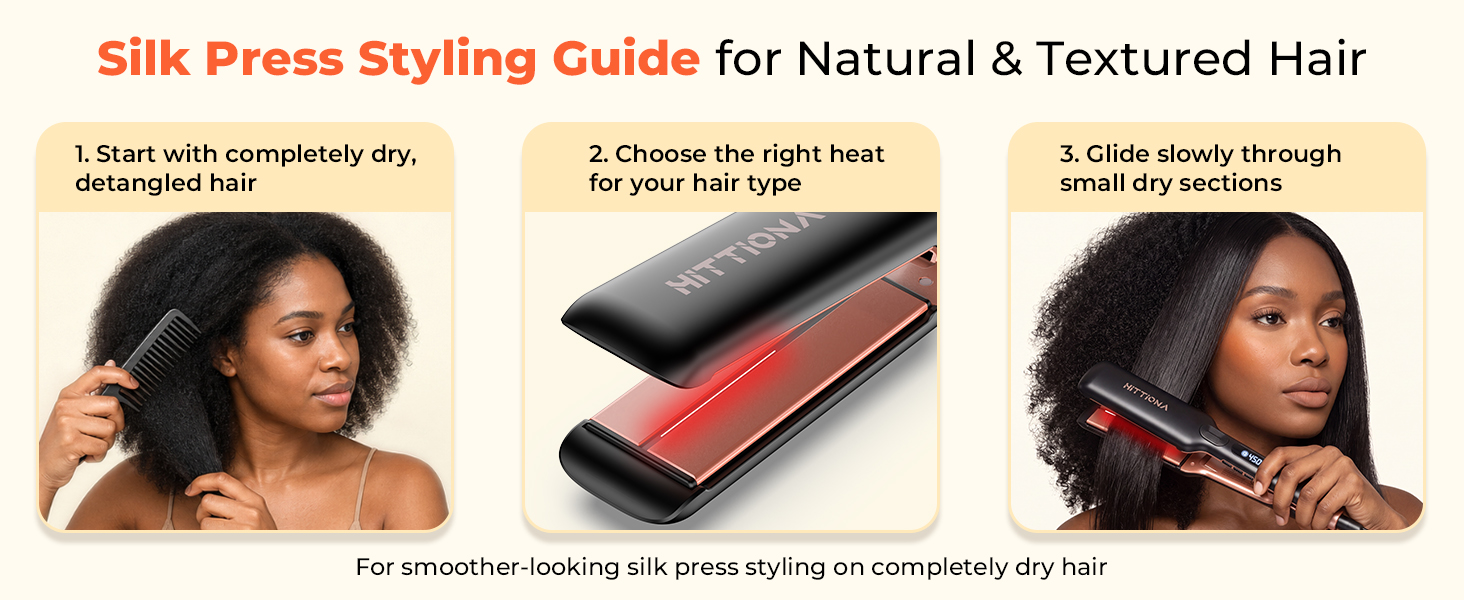 flat irons for black women hair for natural and textured hair