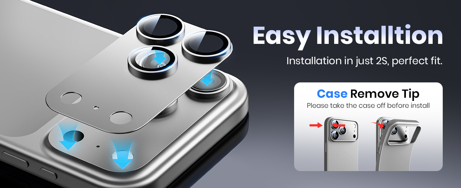 17 pro max camera protector