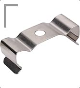 Othmro 30-Pack T8 Clips Bracket Hanger for LED Light Tube, LED Fluorescent Tube Light Fixture, Ni...