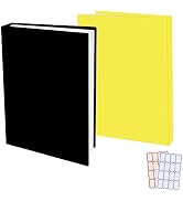 2 Pack Stretchable Book Sleeve Covers, for Paperbacks Hardcover Textbooks up to 9" x 12", Office ...
