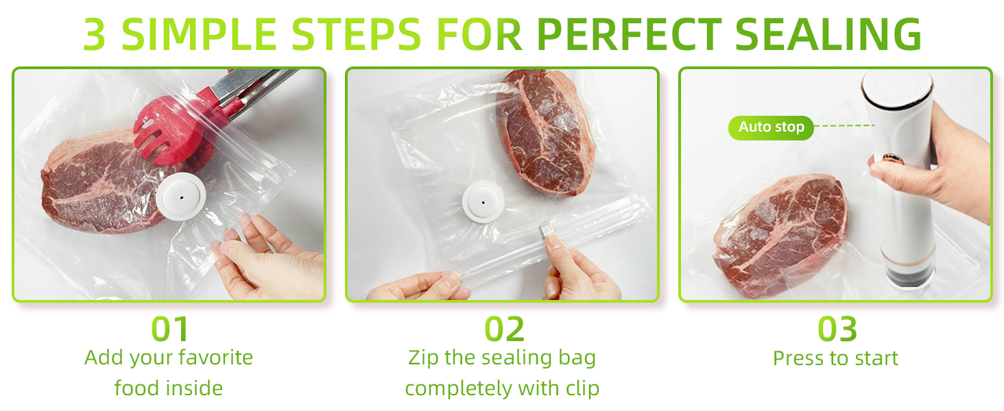 Handheld Vacuum Sealer for Food