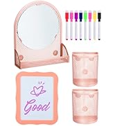 ANPHSIN Strong Magnetic Locker Accessories for Girls - 12pcs Locker Organizer Kit, Includes Mirro...