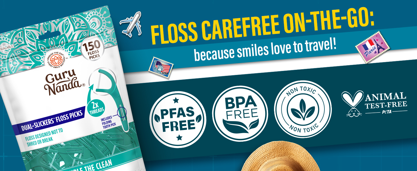Dual Slickers Floss Picks