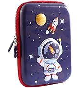 Ristpal Pencil Case for Girls Boys, Kids Cute Pencil Case Pencil Pouch, 3D EVA Large Capacity Pen...