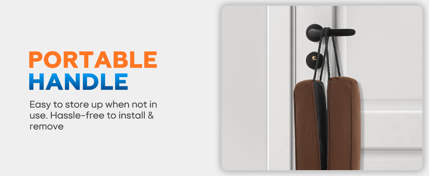 portable door draft blocker