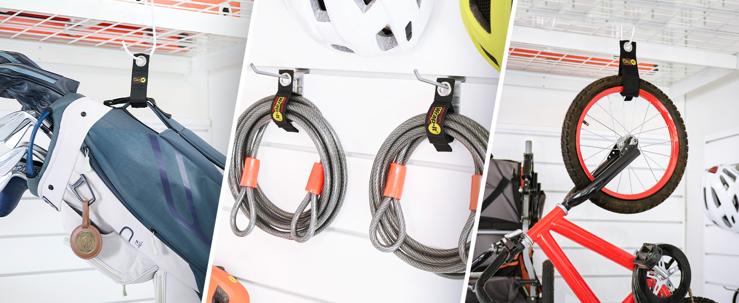 twist ties for cords, workshop accessories, garage essentials, nylon straps