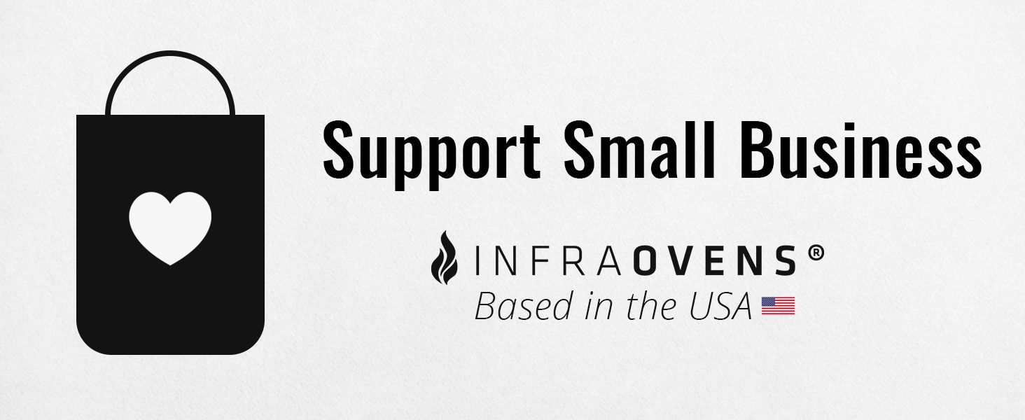 support small business, Infraovens is based in the USA