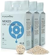 FUKUMARU Tofu Cat Litter, Super Ultra Absorbent, 18 LBS Clumping Cat Litter, Flushable, Natural, ...