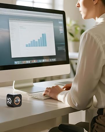 Pomodoro timer cube
