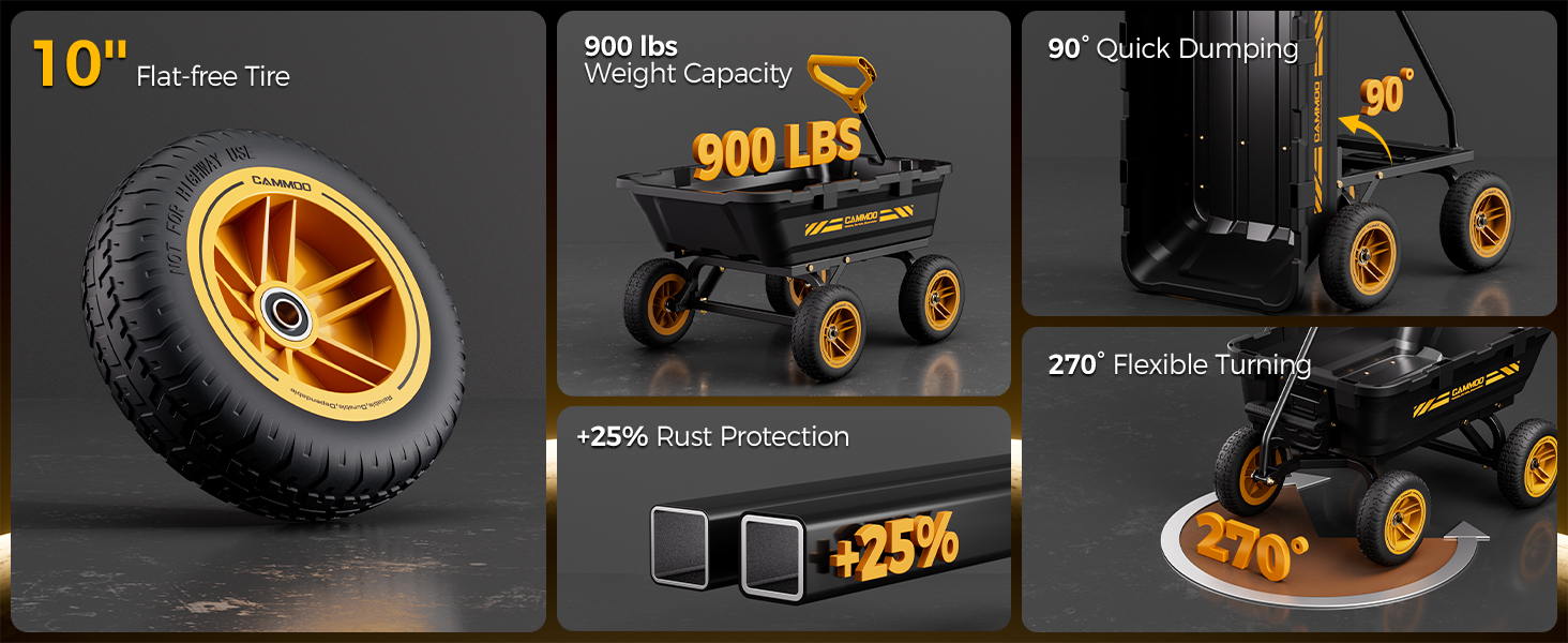 yard dump cart