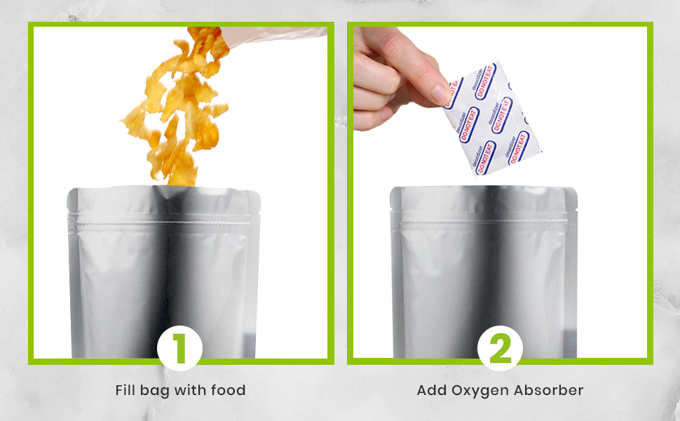 How to use mylar bags for food storage