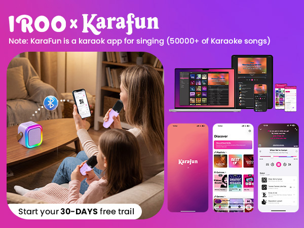 karaoke machine