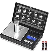 THINKSCALE ???????? ??????????, ????????/??.?????? Mini Pocket Scale with 6 Units, Tare, Scales D...