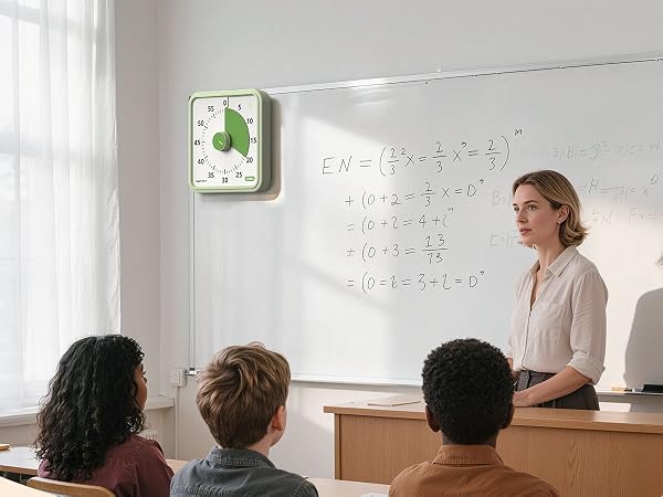 Large visual timer for classroom
