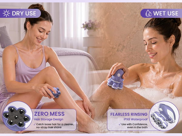 wet dry electric shavers for women