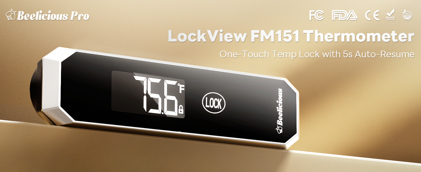 LockView Meat Thermometer