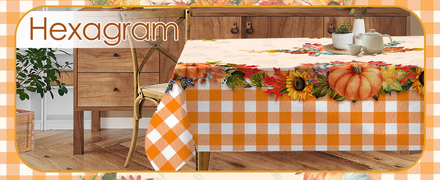 fall tablecloth